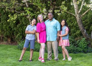 Corina Shipp and her family